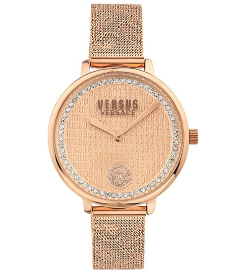 montre versace femme versus|Versace la villette crystal.